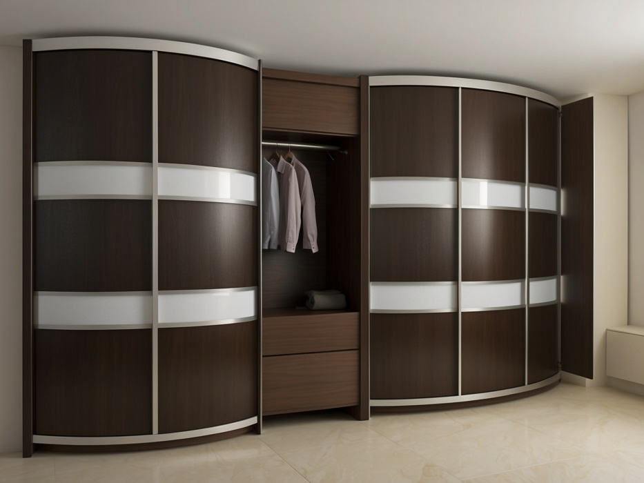 Радиусный шкаф-купе «Аркадия»