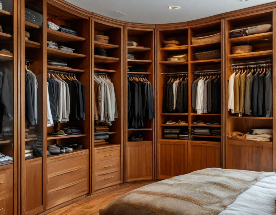 Радиусный шкаф «Эрмитаж»