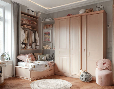 Шкафы из дерева